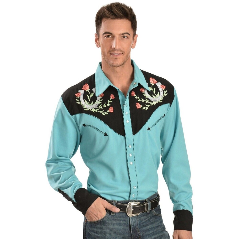 Scully Embroidered Snap Front Shirt